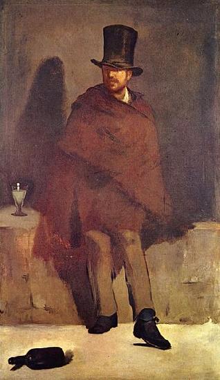 Edouard Manet Absinthtrinker oil painting image